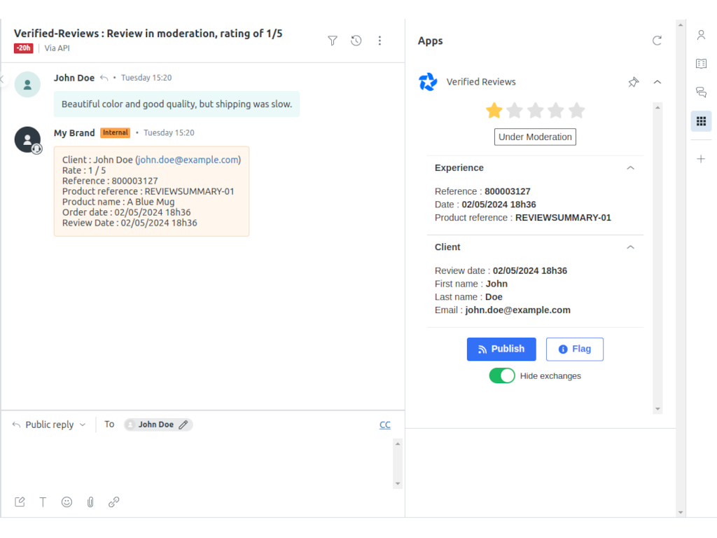 Preview image of app